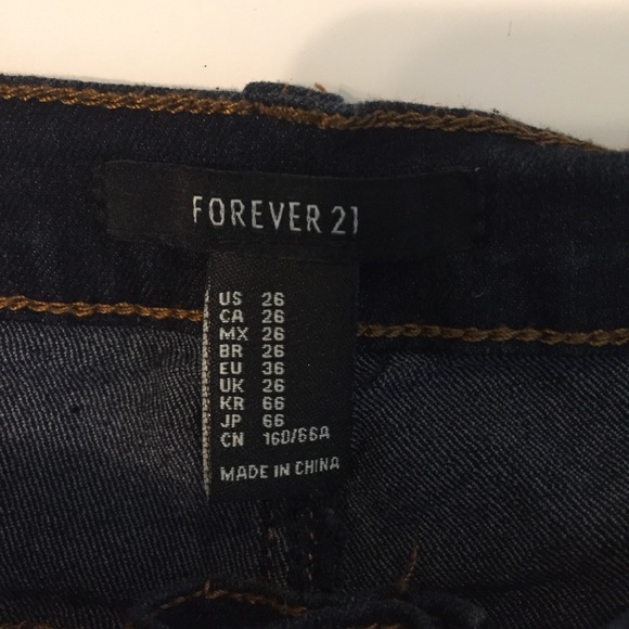 4 for 25$ Forever 21 skinny jeans - Picture 5 of 6